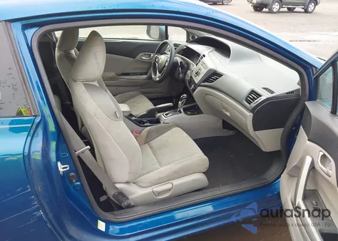 2012 Honda Civic Lx z USA, uszkodzony, nr VIN 2HGFG3B55CH516632